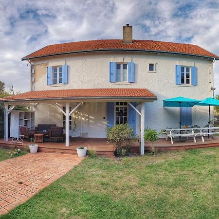 Charmante Maison Dans Les Landes X 10 Avec Piscine Et Salle D Escalade Lue Exterior foto