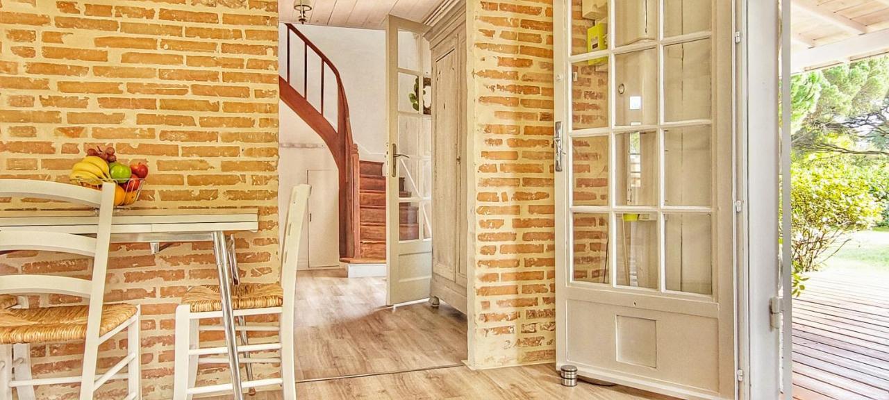 Charmante Maison Dans Les Landes X 10 Avec Piscine Et Salle D Escalade Lue Exterior foto
